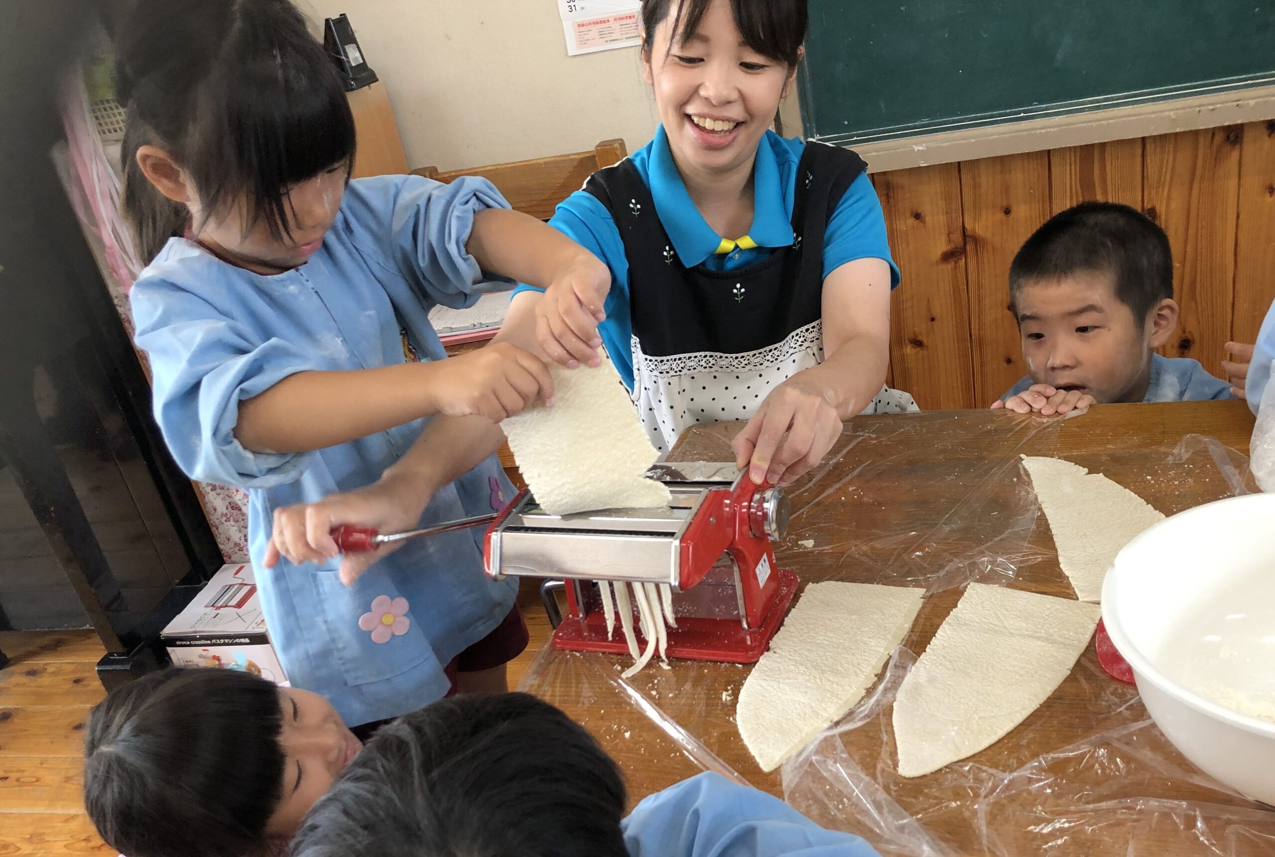 🍚食育イベント『うどん作りにチャレンジ！！』