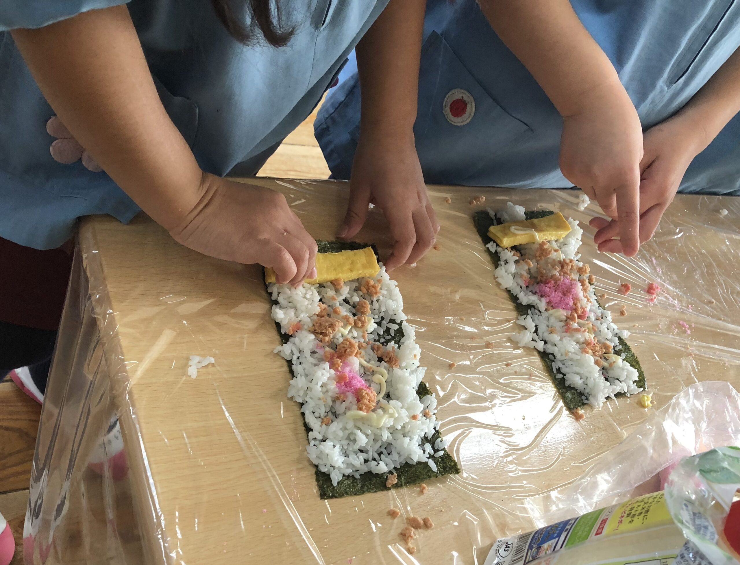 🍙食育イベント『恵方巻作りにチャレンジ！！』👹