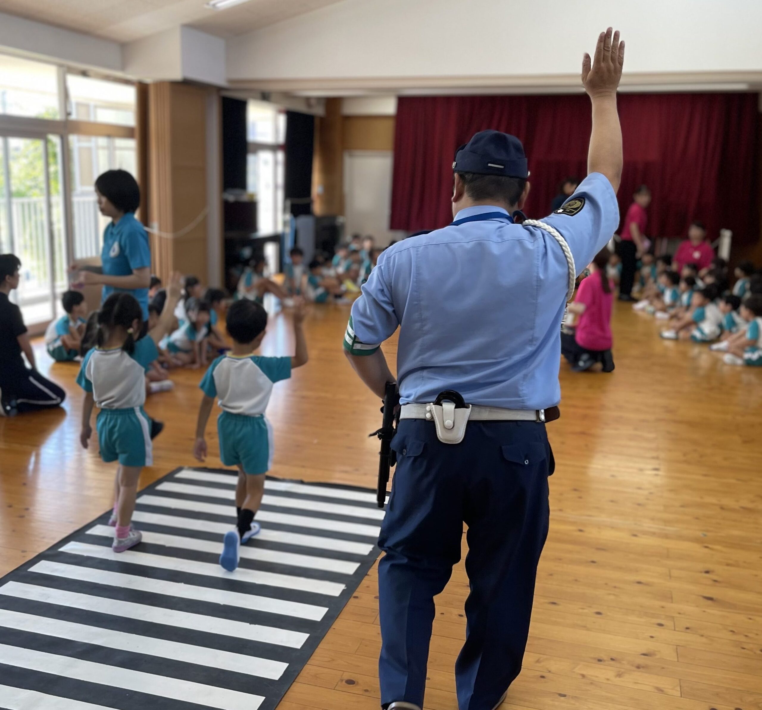 交通安全教室👮